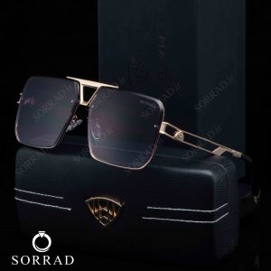 عینک مردانه میباخ / فریم فلزی عدسی پلی کربنات