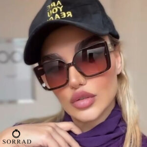 عینک زنانه فندی / فریم کائوچو عدسی پلی کربنات - Image 2