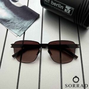 عینک مردانه آیس برلین / فریم فلزی عدسی پلی کربنات (همراه با جعبه اصلی) - Image 2
