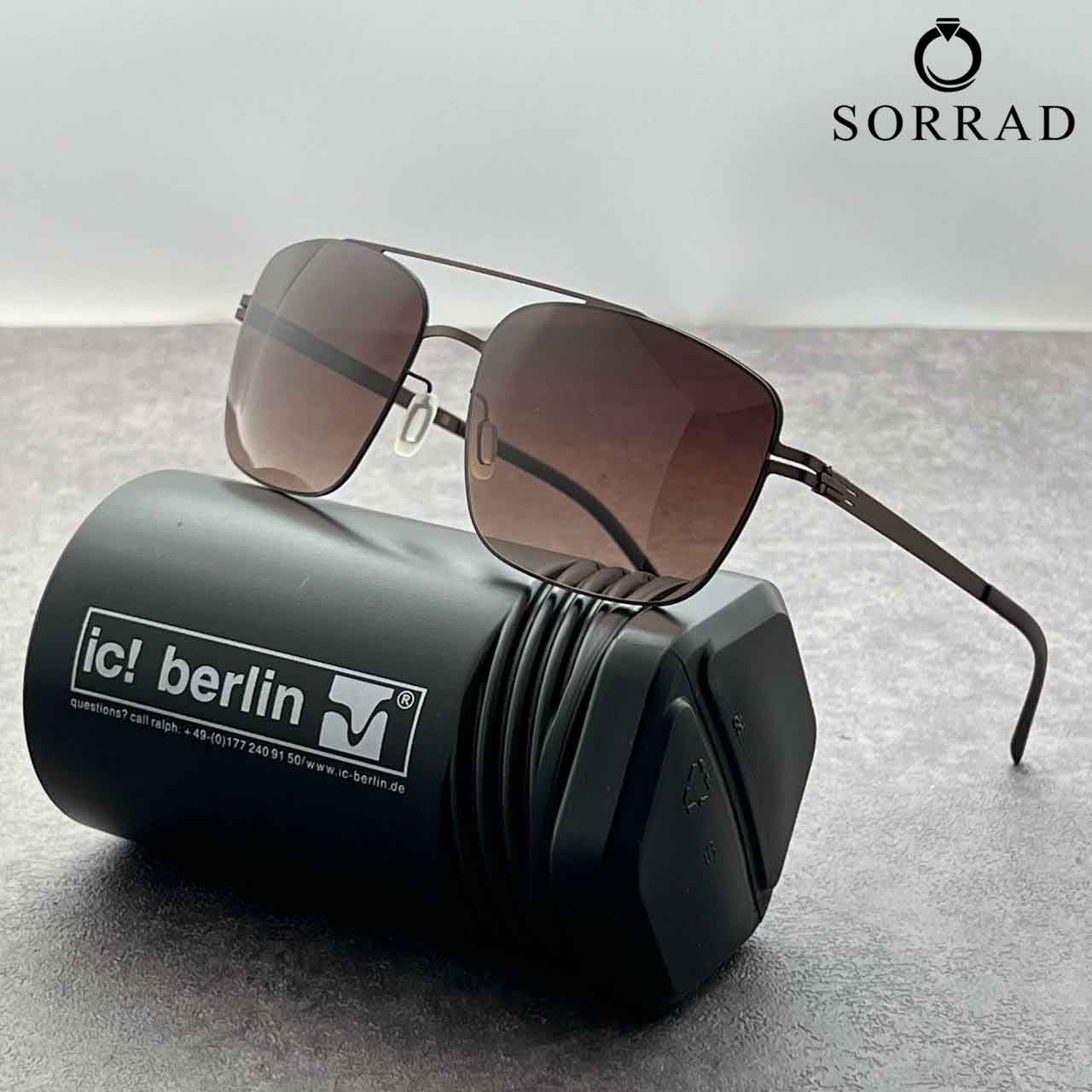 عینک مردانه آیس برلین / فریم فلزی عدسی پلی کربنات (همراه با جعبه اصلی)