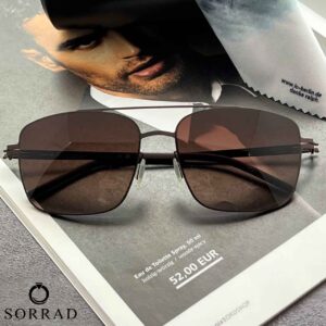 عینک مردانه آیس برلین / فریم فلزی عدسی پلی کربنات (همراه با جعبه اصلی) - Image 2