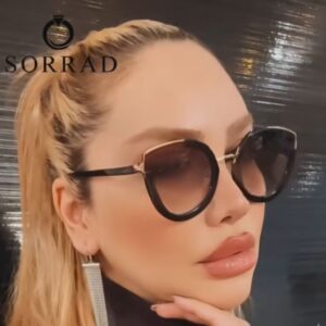 عینک زنانه فرگامو / فریم کائوچو عدسی پلی کربنات (همراه جعبه اصلی) - Image 2