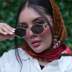 عینک زنانه سلین | فریم کائوچو عدسی پلی کربنات - Image 5