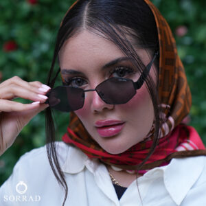 عینک زنانه سلین | فریم کائوچو عدسی پلی کربنات - Image 3
