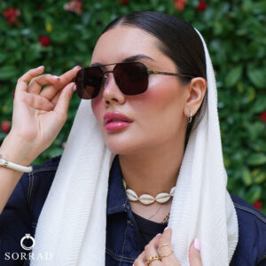 عینک زنانه کارتیر / فریم کائوچو عدسی پلی کربنات - Image 3