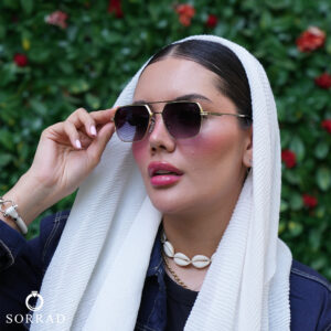 عینک زنانه دیور | فریم فلزی عدسی پلی کربنات - Image 5
