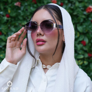 عینک زنانه لووه / فریم کائوچو عدسی پلی کربنات - Image 2
