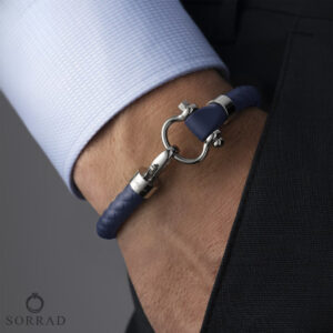 دستبند امگا/ رابر Navy blue - Image 2