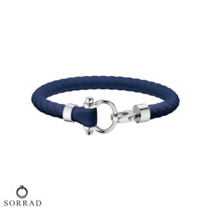 دستبند امگا/ رابر Navy blue