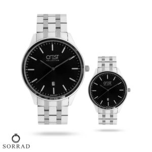 ست ساعت مچی عقربه‌ای زنانه و مردانه کرست | مدل Crest 6701-5