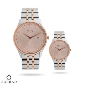 ست ساعت مچی عقربه‌ای زنانه و مردانه کرست | مدل Crest 6703-1